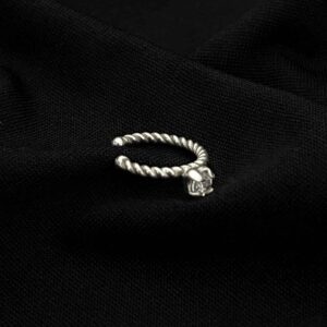 Piercing fake ponto de luz - Prata 925 - Bertaco Pratas