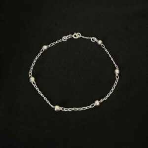 pulseira de bolinhas Prata 925 - Bertaco Pratas (2)