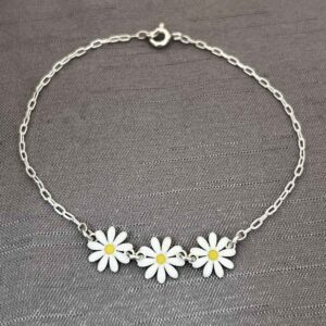 pulseira margarida Prata 925 - Bertaco Pratas (1)
