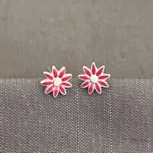 Brinco flor infantil
